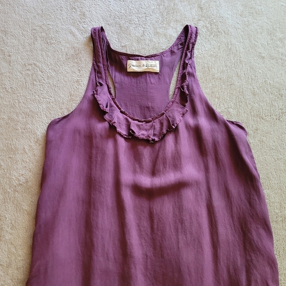 Graham & Spencer silk sleeveless dress size medium - Picture 8 of 16